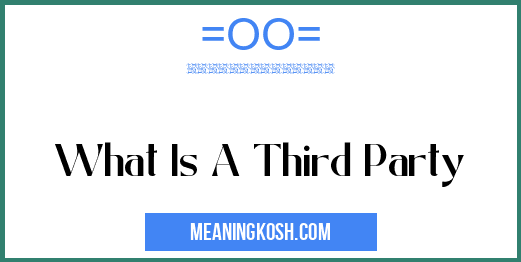 What Is A Third Party - MeaningKosh